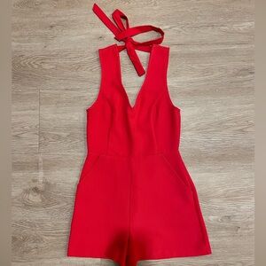 Red size 0/XS Astr romper